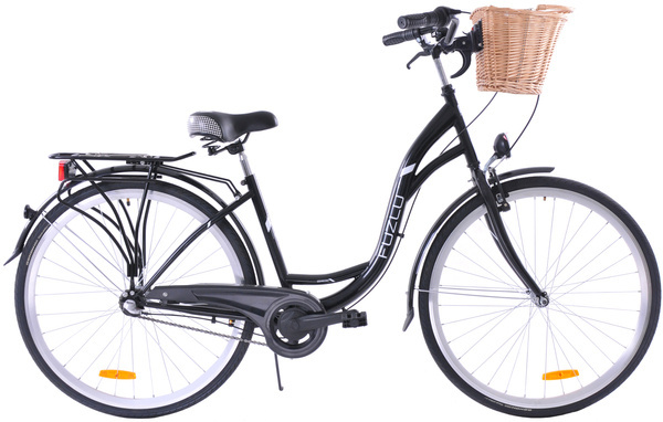 Rower miejski 28 Fuzlu Arizona S3 czarny