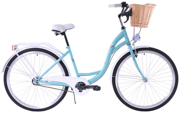 Rower Fuzlu Nevada 28 S3 morsko - biały (M4S3)