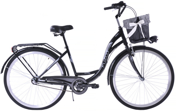 Rower Fuzlu Nevada 28 S3 czarny połysk (M4S3)