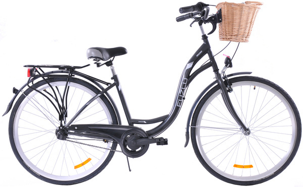 Rower miejski 28 Fuzlu Arizona S3 grafitowy