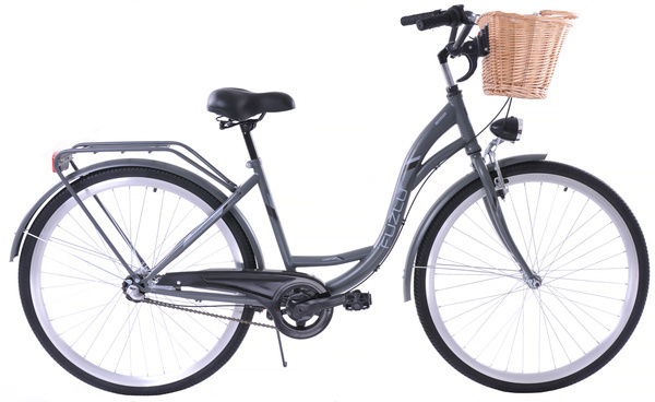 Rower Fuzlu Nevada 28 S3 grafitowy mat (2P2)