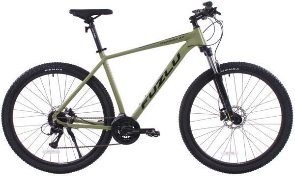 Rower górski Fuzlu Warrior 2.0 29” 21" Khaki-czarny połysk