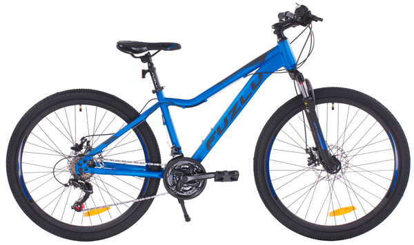 Rower górski junior Fuzlu Attack 26 stal (15") niebiesko-czarny mat rower górski