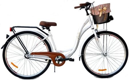 Rower Fuzlu 28 Arizona S-1 A łabądź krem rower KOSZ