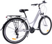 Rower trekkingowy 28 Fuzlu Core Lady amor. 18" biały/czarny/czarny połysk  