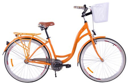 Rower Fuzlu 28 Nevada S-1 pomarańczowy mat KOSZ